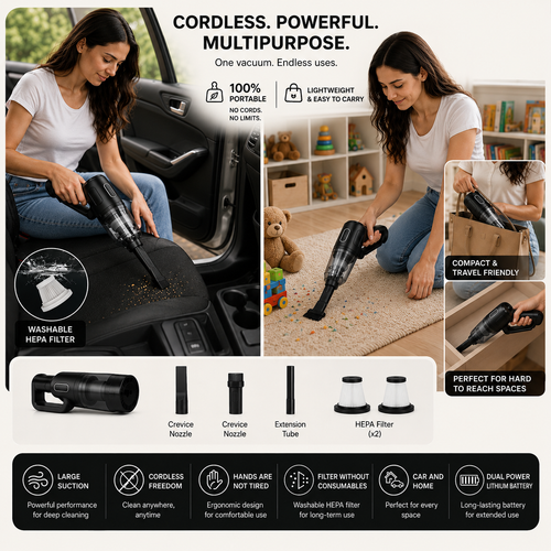 SIMPLORA Handheld Vacuum