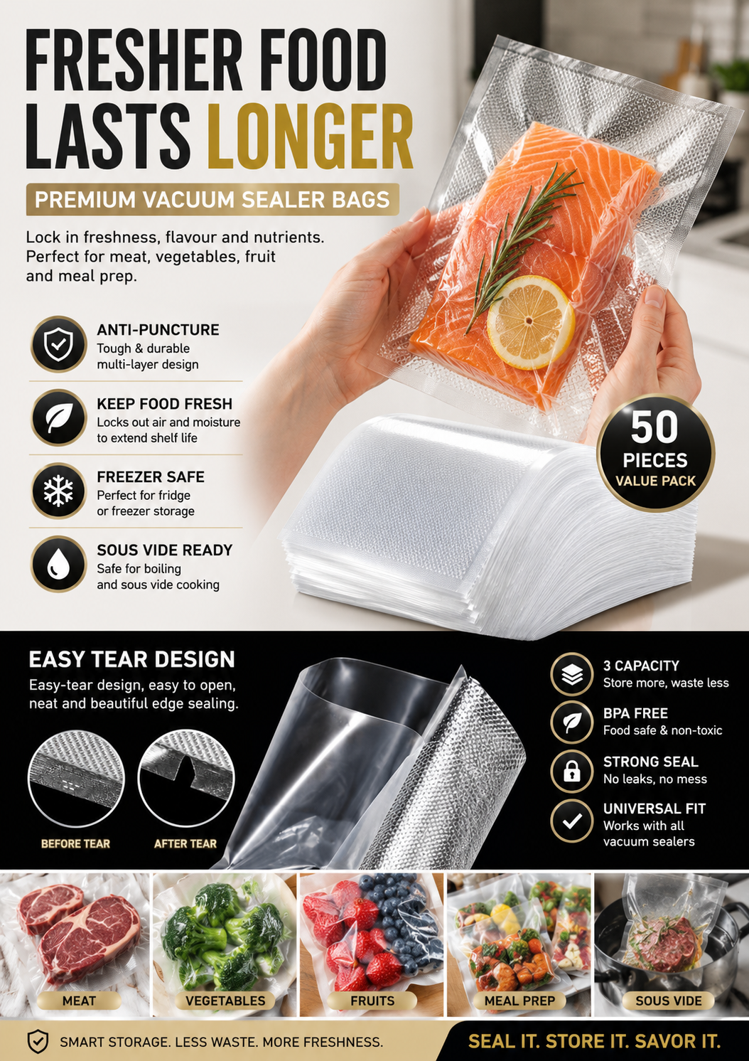 SIMPLORA Sealer Bags