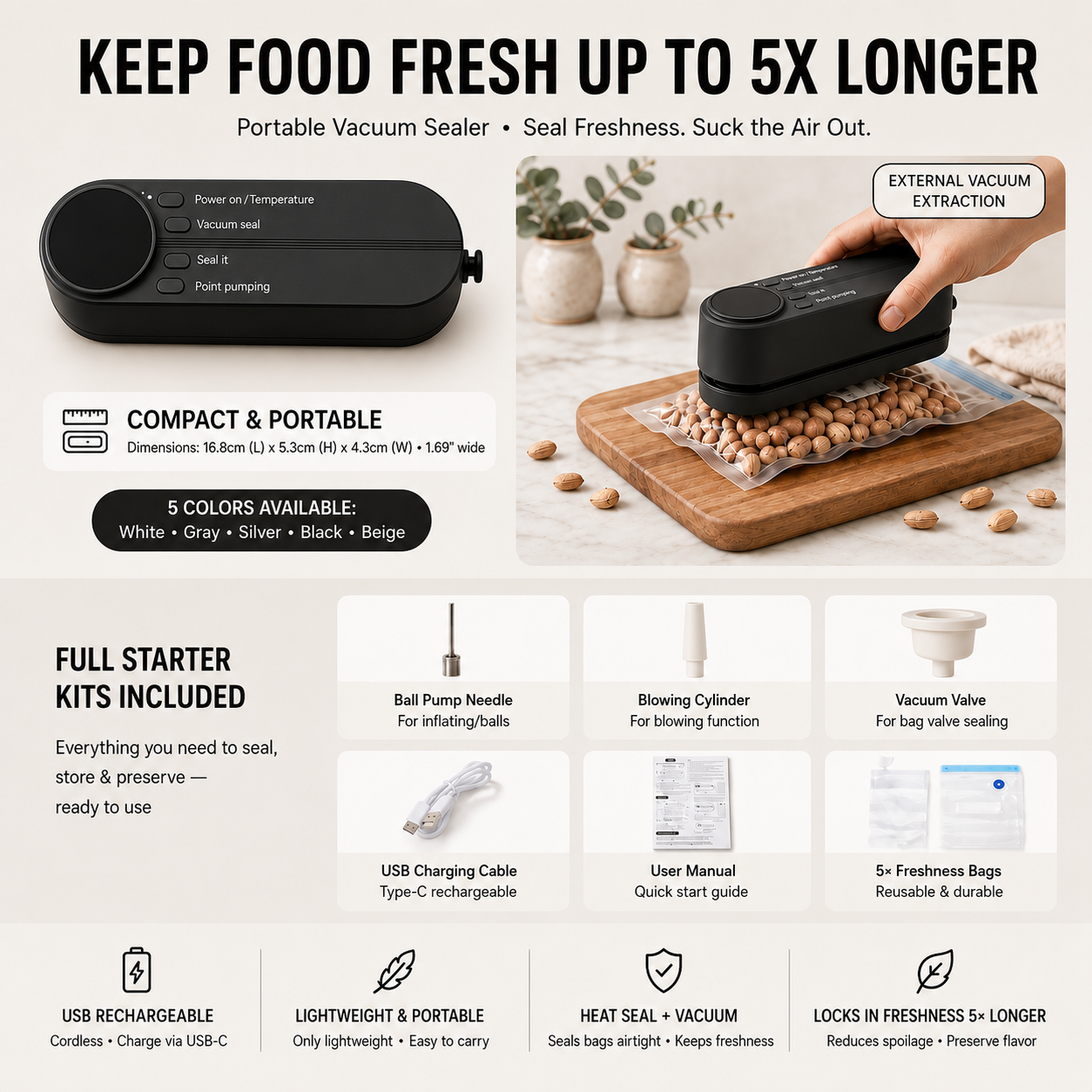 SIMPLORA Vacuum Sealer