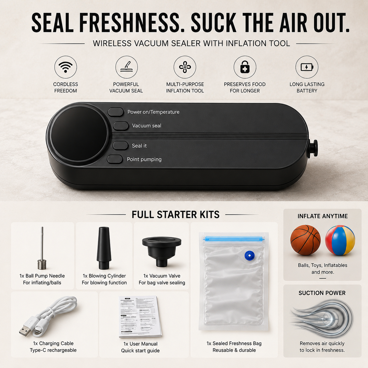 SIMPLORA Vacuum Sealer