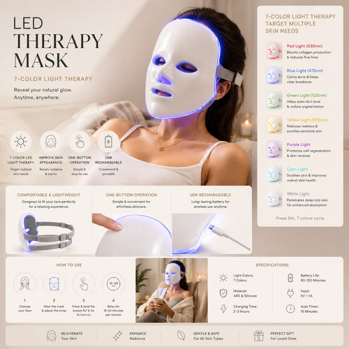 SIMPLORA™ LED Therapy Mask